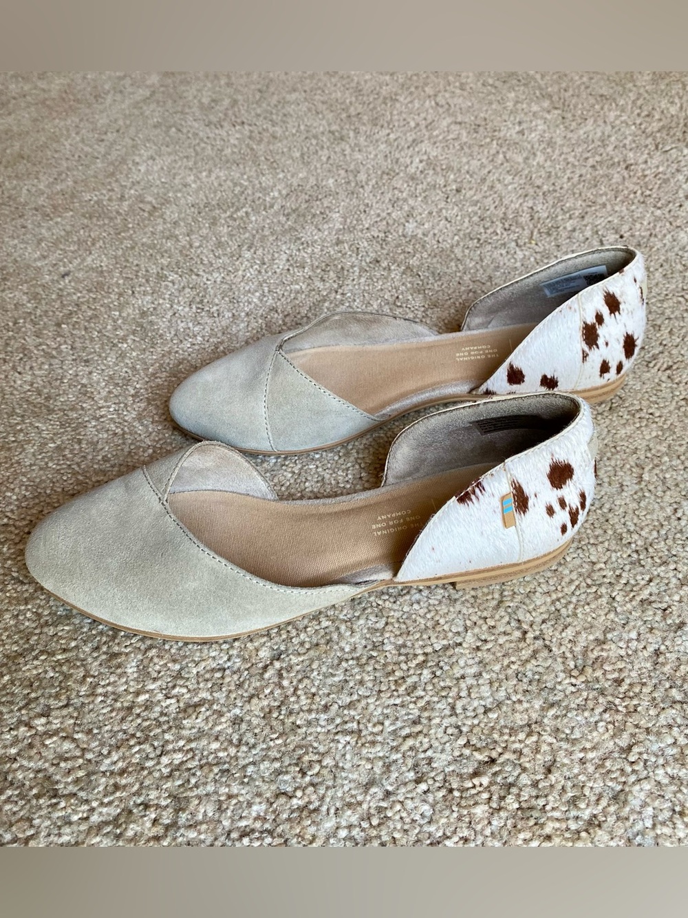 Toms D’Orsay Flats Shoes